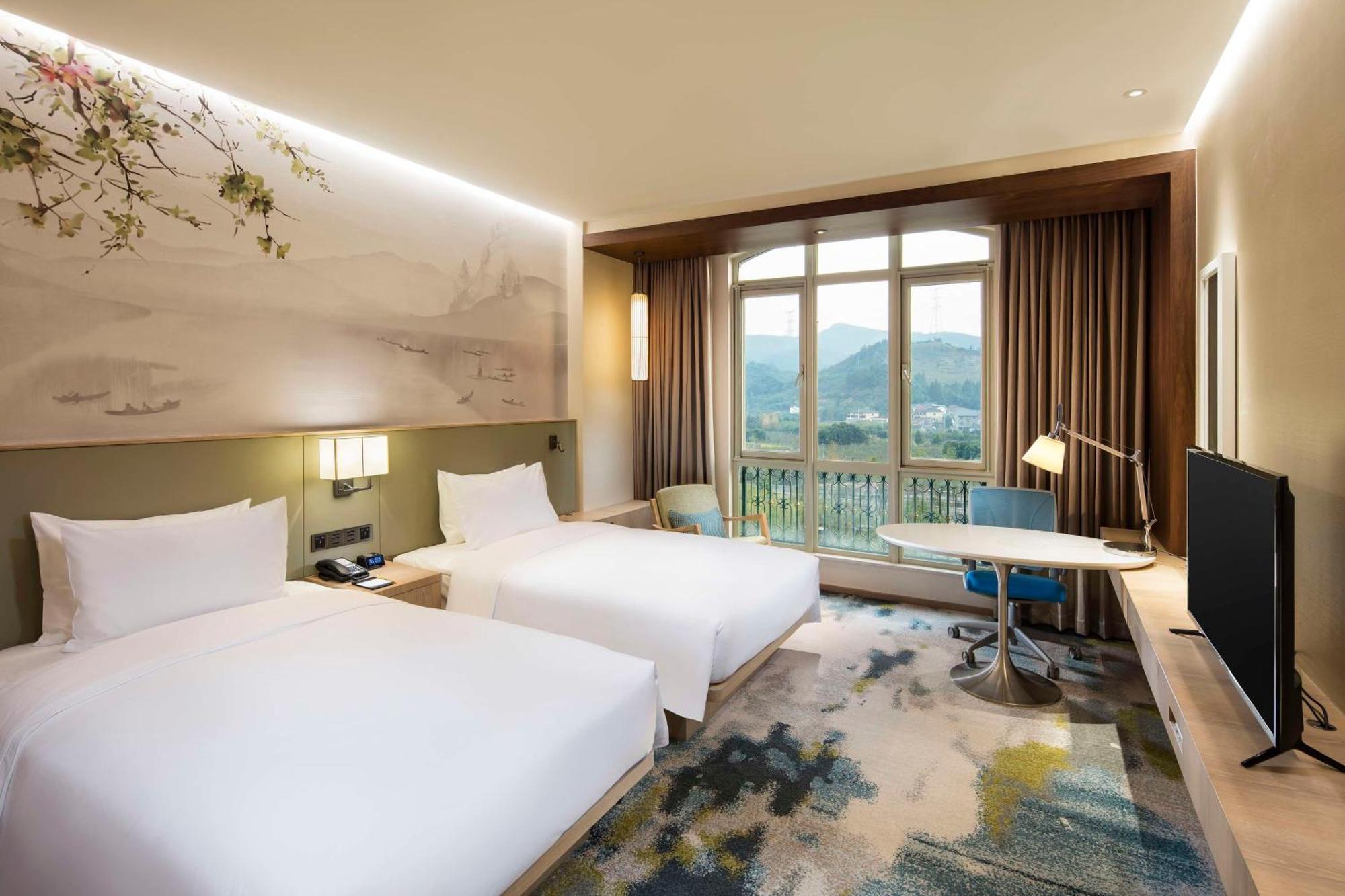 Hilton Garden Inn Hangzhou Lu'Niao Anji Extérieur photo